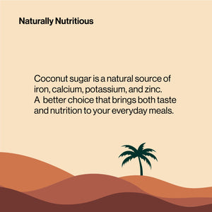 All Natural Coconut Sugar - Preservative Free, Additive Free