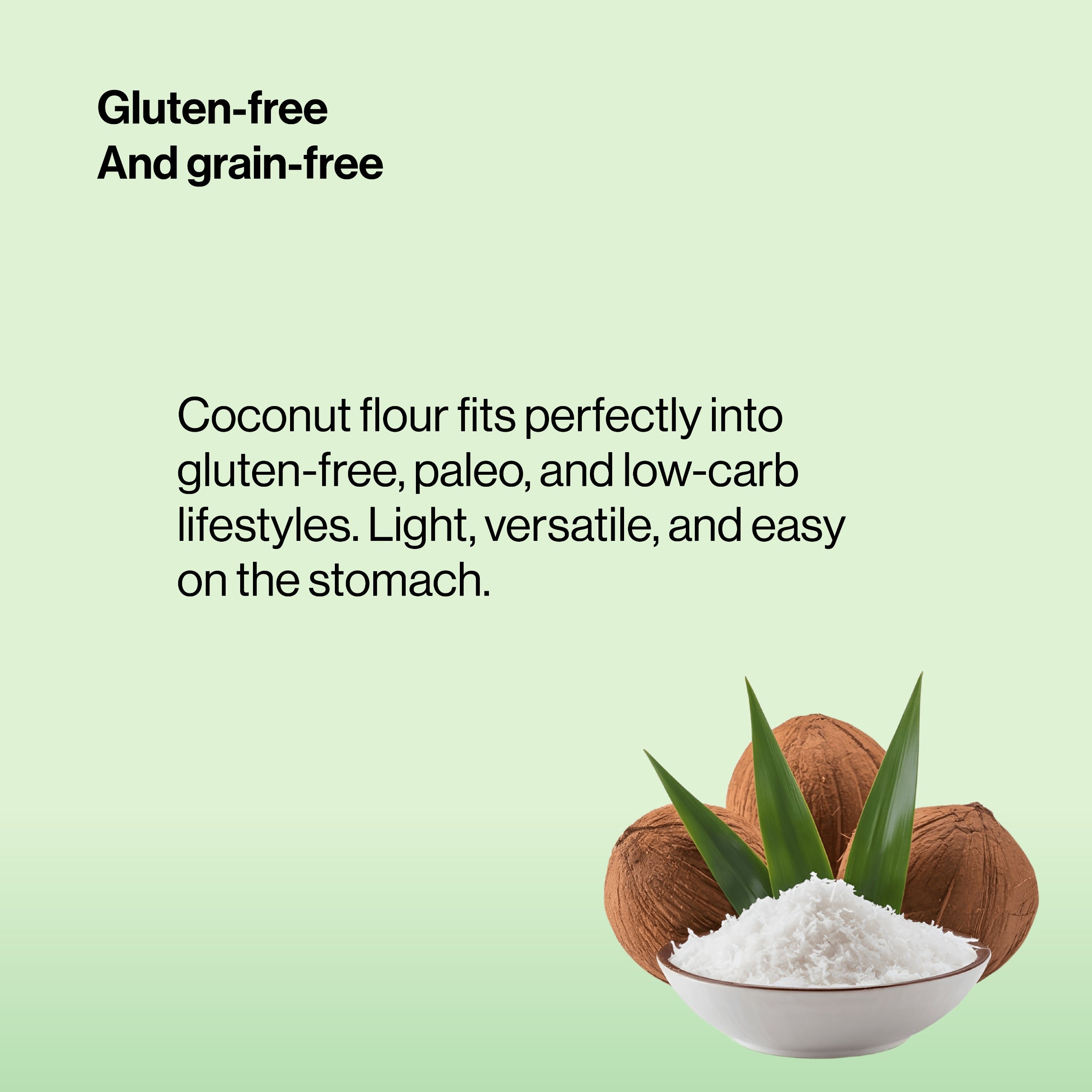 Preservative-Free, Additive-Free Coconut Flour