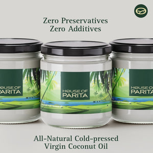 Additive-free Cold-Pressed Virgin Coconut Oil from Coconut Milk