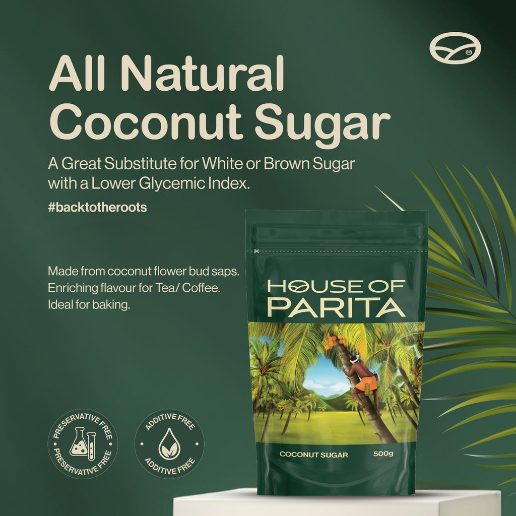 All Natural Coconut Sugar - Preservative Free, Additive Free