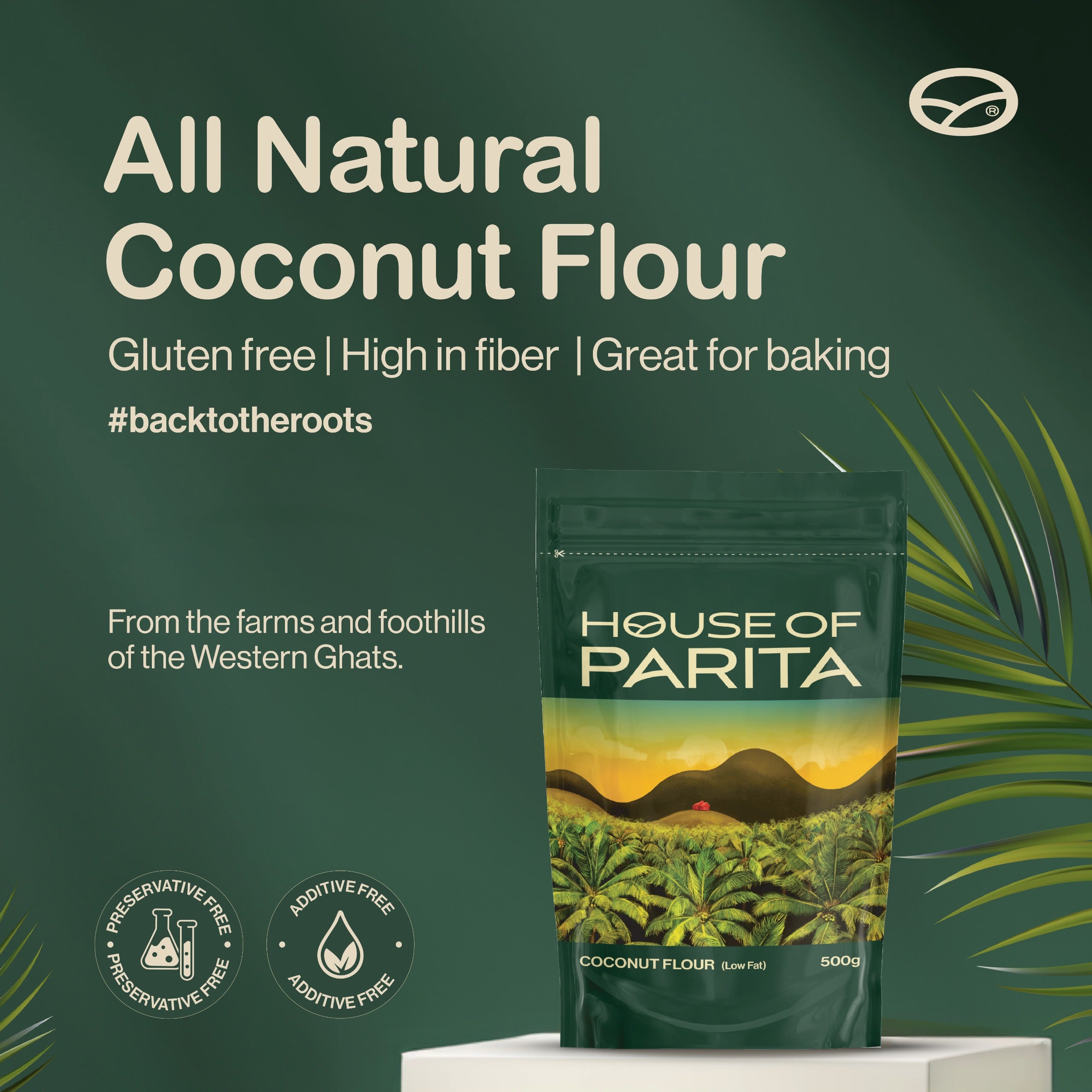 Preservative-Free, Additive-Free Coconut Flour